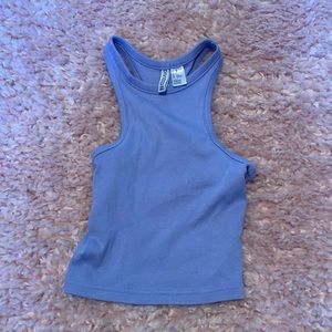 Divided cropped tank